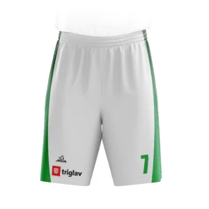 kratke hlače KK Krka Championship - Bele